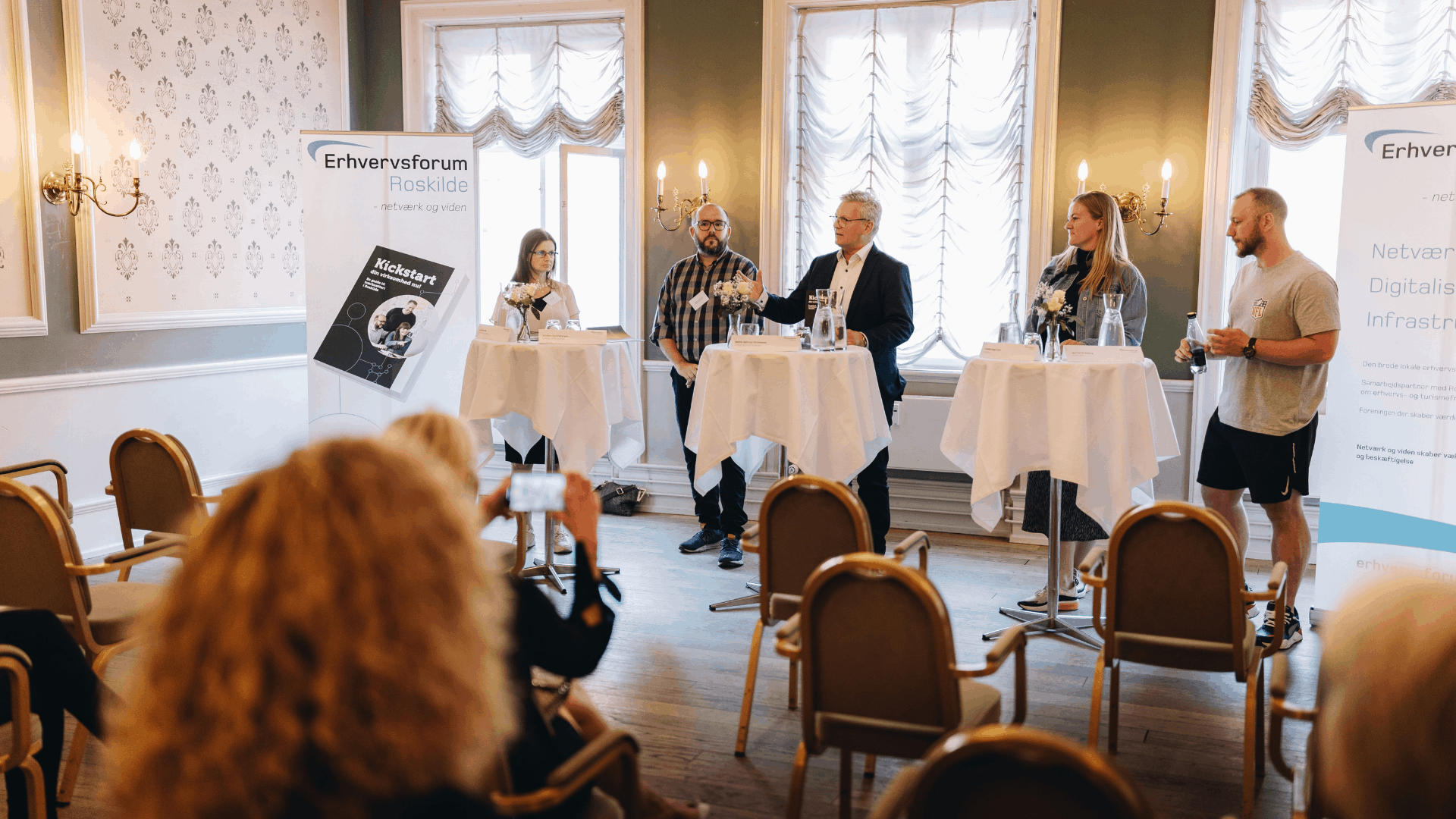 Ny iværksætterbog - kickstart din virksomhed nu, Roskilde bobler af iværksætterglæde - lancering af vores nye iværksætterbog "Kickstart din virksomhed nu", Martin Sattrup Christensen
