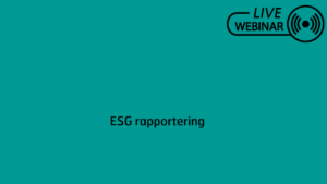 ESG rapportering