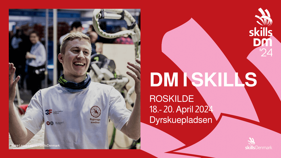 Unge talenter klar til DM i Skills 2024 i Roskilde